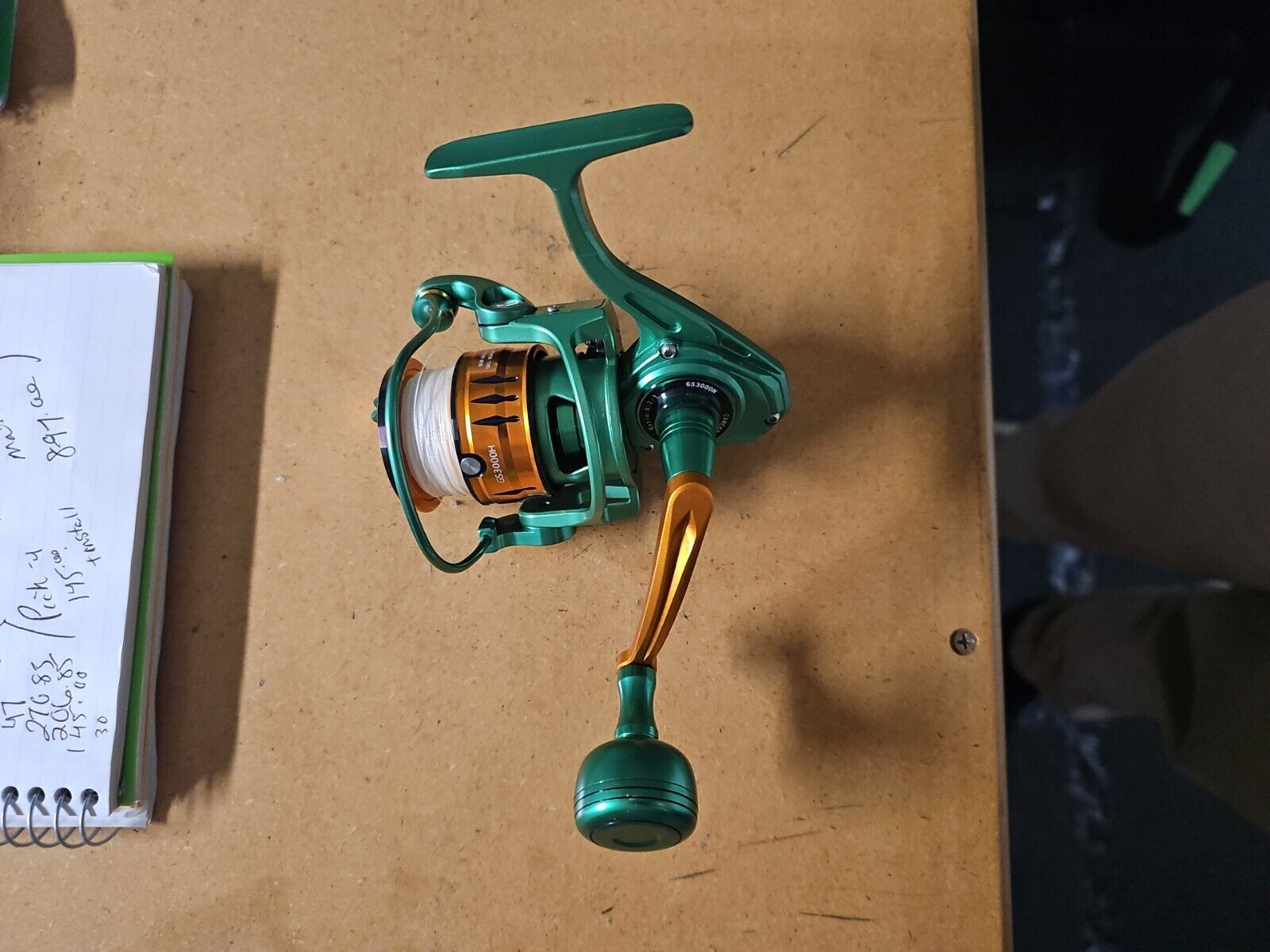 CAMEKOON Saltwater Spinning Used Once Fishing Reel Aluminum Body Rotor 33LB  Drag