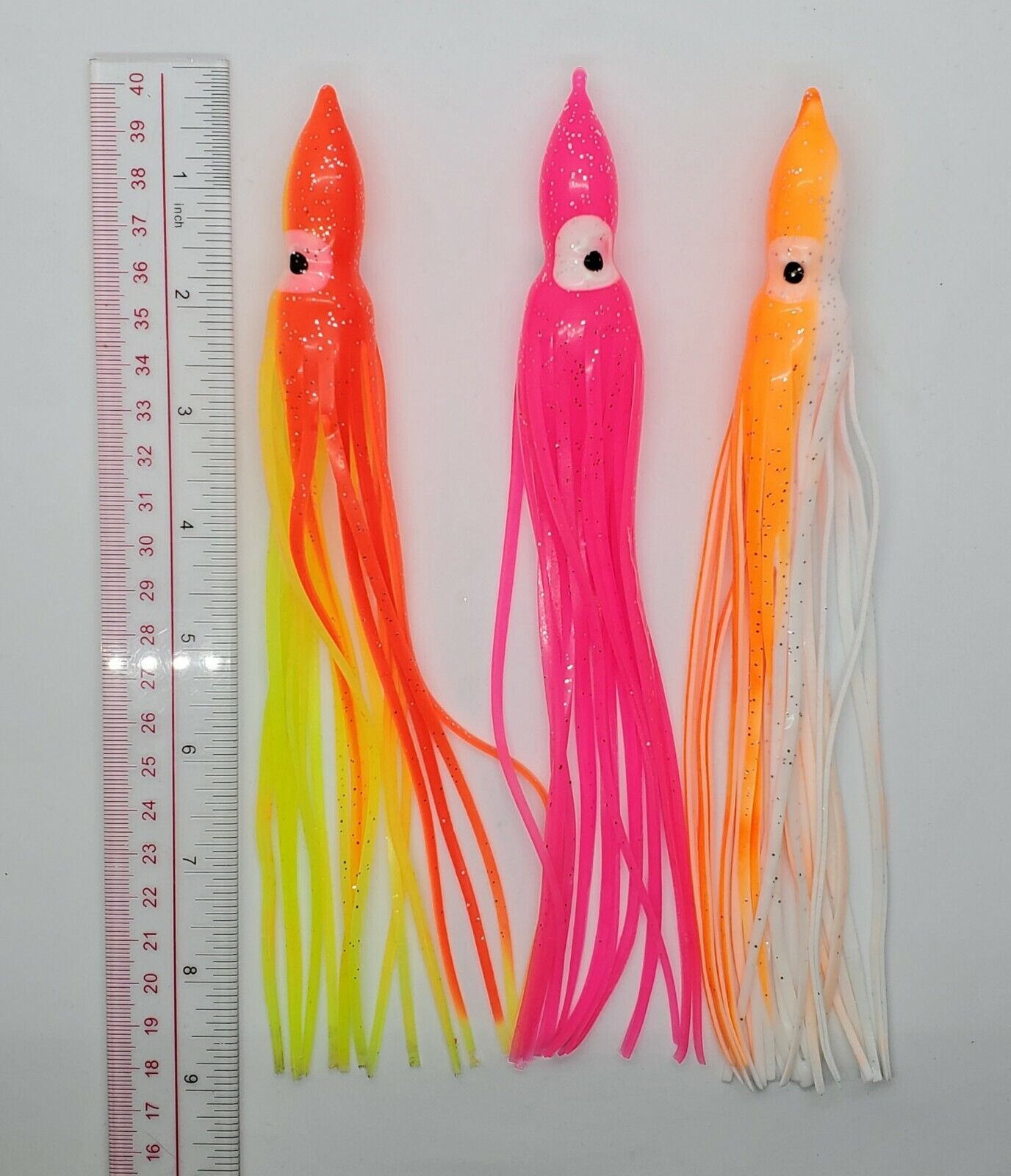 9" Inch Fishing Squid Hoochie Skirts 5 pack pick a color at checkout T | M3Tackle 9" Inch Fishing Squid Hoochie Skirts 5 pack pick a color at checkout T | M3Tackle