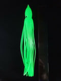 9" Inch Fishing Squid Hoochie Skirts 5 pack pick a color at checkout Tackle