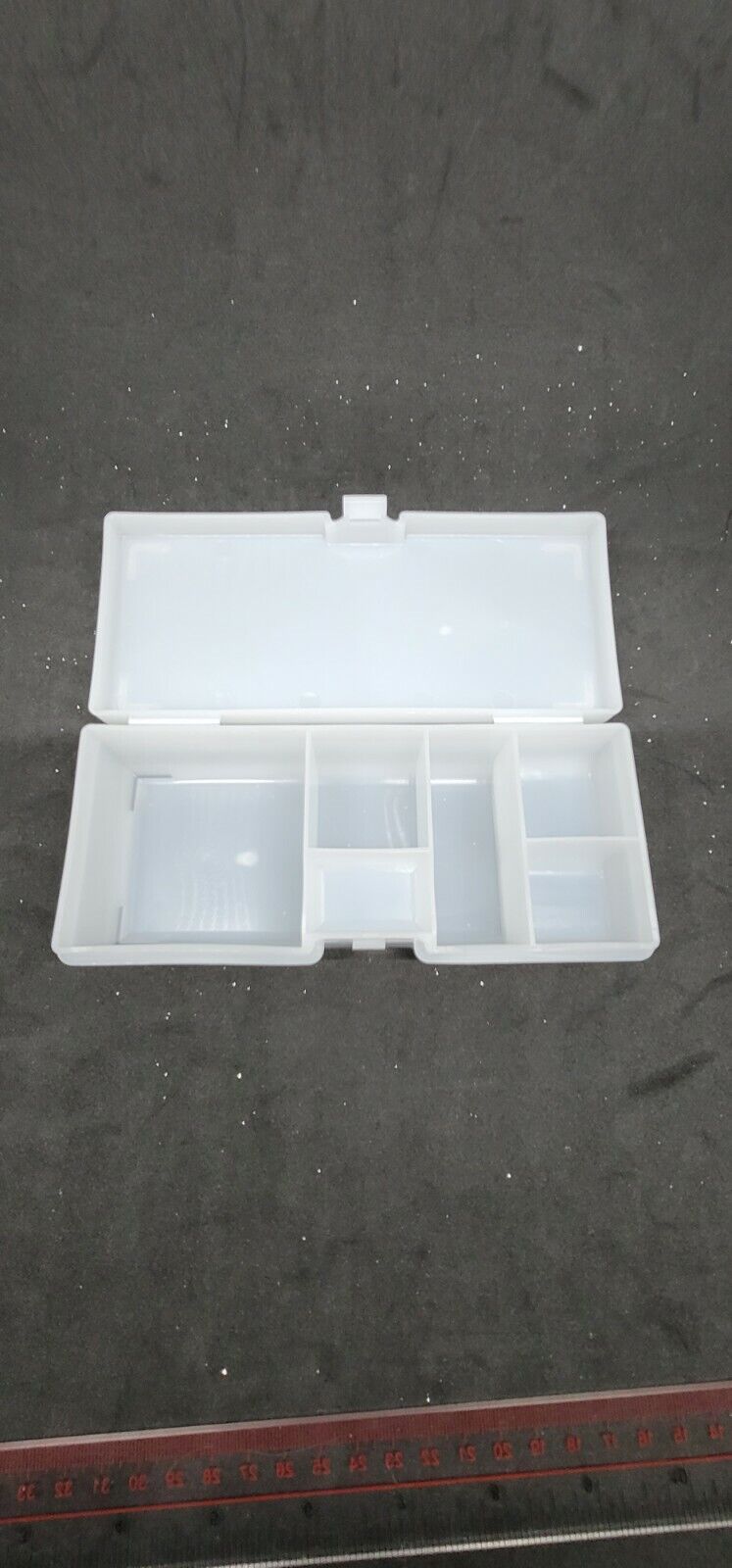 heavy duty tackle box 1 Small Heavy Duty Storage Container Beads or Fishing Tackle Box Holde