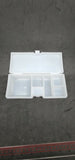 1 Small Heavy Duty Storage Container Beads or Fishing Tackle Box Holder Lures