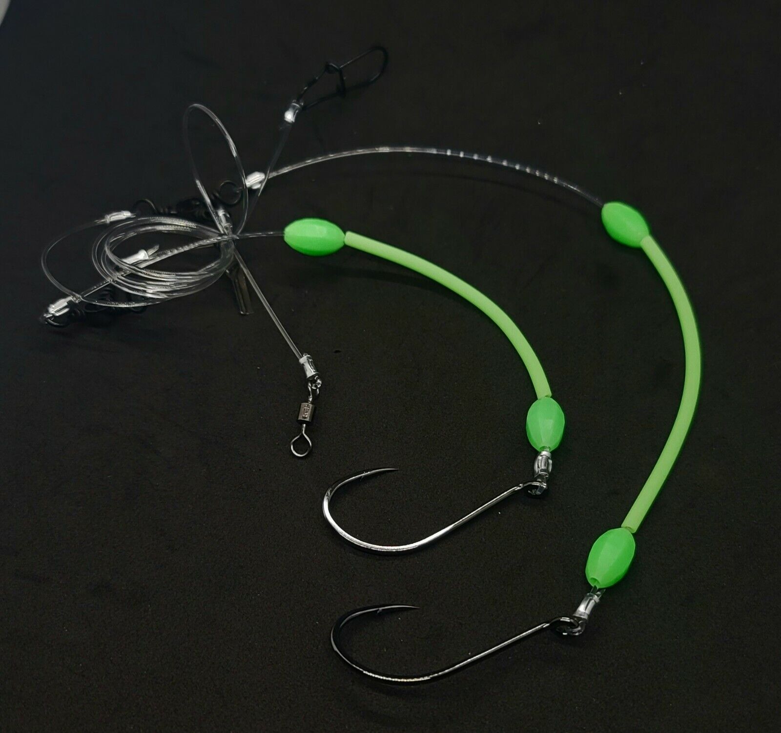 Deep Drop Bottom Fishing Rig Glow Tile Rose Snapper Cod Grouper Golden ...