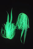 Silicone Fishing Skirt 4"in/10 cm Glow Tails Fishing Lure Teaser Micro Tackle DY