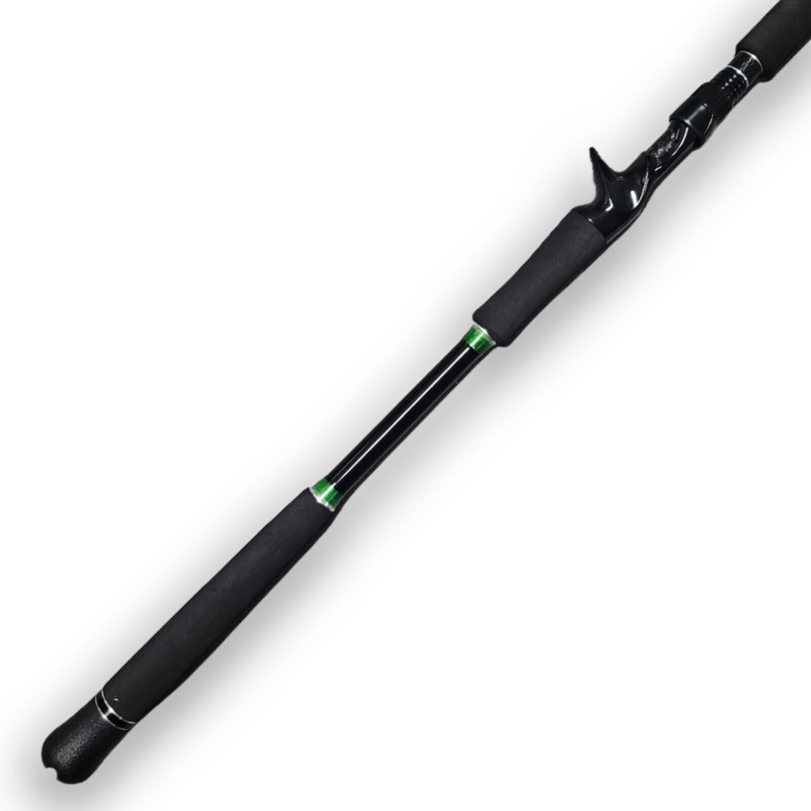 7' Fishing Rod Spiral Acid Wrap Carbon MH Fast Action Graphite M3 Cast ...