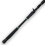 7' Fishing Rod Spiral Acid Wrap Carbon MH Fast Action Graphite M3 Casting Strong