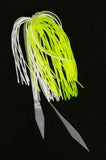 Silicone Fishing Skirt 4" in / 10 cm Glow Tails Fishing Lure Teaser Micro Tackle