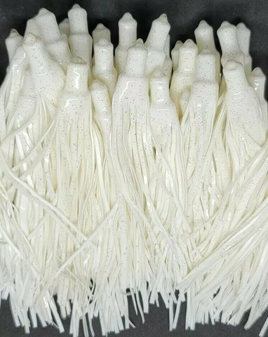 10 pack Octopus Bell Squid Skirt 5.5" in \ 14cm Fishing Lure Trolling Bait Fish