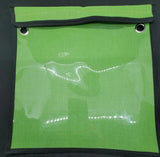 Offshore Lure Bag Fishing Tackle 12x12 Green Mesh and Clear Vinyl Washable Tuna