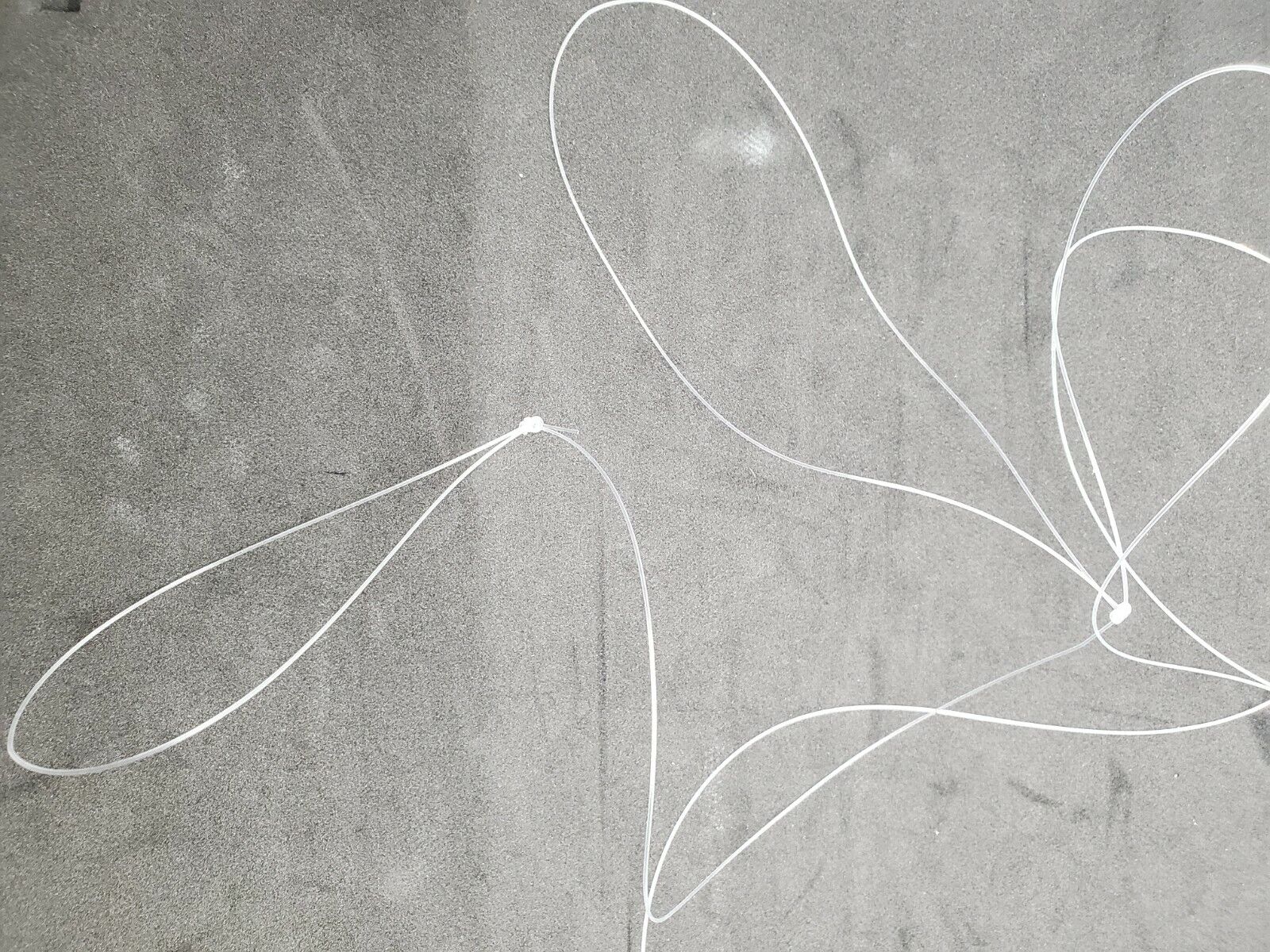 Hi - Lo Fishing Line Rig 40lb Double Dropper Loop make ur own rig just ...