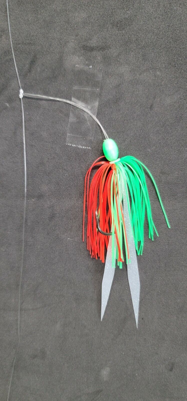 Fishing Hi - Lo Bottom Rig Single Dropper Loop 50 Lb Mono Line Fluke S ...