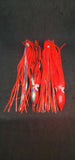 Squid Skirt 12in Fishing Lure 4 PACK Hoochies Bait Saltwater Soft Lure FREE SHIP
