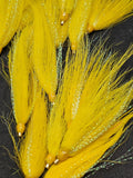 Fishing Bucktail Hair Teaser Slide Tube Fluke Bass Rig Jig 25 Pack Free Shipping