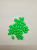 Glow Fishing Bead Oval 10x14mm Terminal Tackle  Luminous Jewelry Cheap Crafts