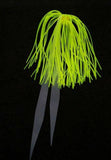 Hi-Lo Bottom Fishing Rig Double Silicone Skirt Teaser Glow Bead Hook Fluke Bass