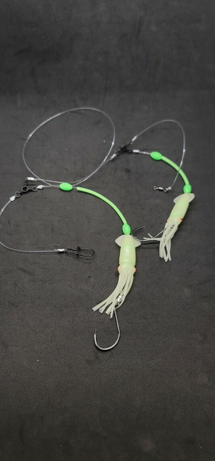 Deep Drop Bottom Fishing Rig Glow Tile Rose Snapper Cod Grouper Golden ...