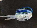 Silicone Fishing Skirt 4" in/ 10 cm Glow Tails Fishing Lure Teaser Micro Tackle