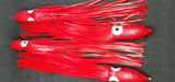 Squid Skirt 12in Fishing Lure 4 PACK Hoochies Bait Saltwater Soft Lure FREE SHIP