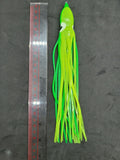 Hoochie Squid Fishing Tackle Glow 9"in/23cm Trolling Terminal Tackle Tuna Marlin