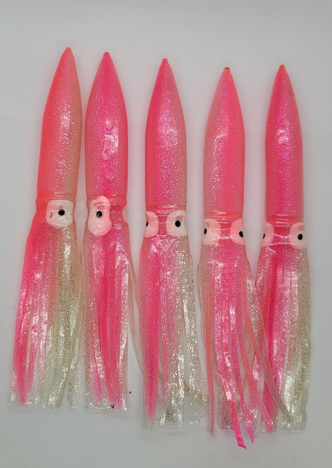 Squid Skirt Hoochie Lure - Zucchini
