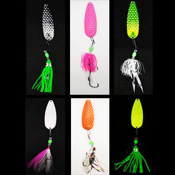 4" Solid Color Rigged Spoons (2 for $23)